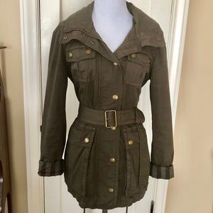burberry army jacket